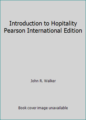 Introduction to Hopitality Pearson Internationa... 0136069460 Book Cover