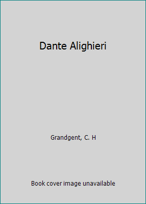 Dante Alighieri B0007DKP0U Book Cover