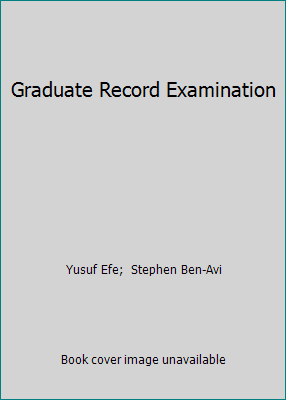 Graduate Record Examination 0133635651 Book Cover