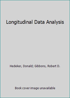 Longitudinal Data Analysis 0470889187 Book Cover