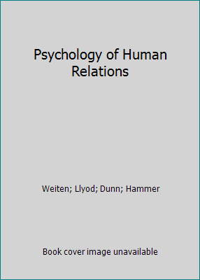 Psychology of Human Relations 1111003920 Book Cover