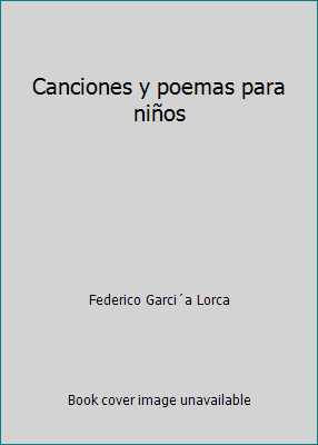 Canciones y poemas para niños [Spanish] 8433584014 Book Cover