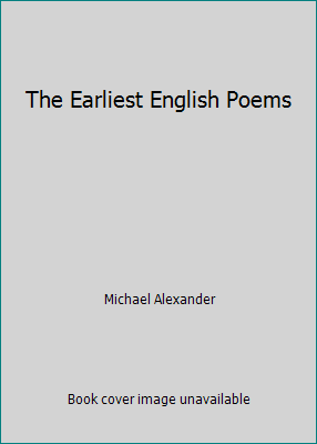 The Earliest English Poems B002HZPU3I Book Cover