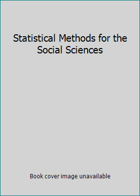 Statistical Methods for the Social Sciences 0136225152 Book Cover