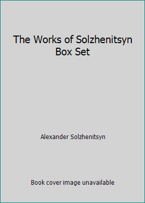 The Works of Solzhenitsyn Box Set B000HG79SS Book Cover