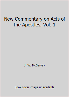 New Commentary on Acts of the Apostles, Vol. 1 B000QSTZYI Book Cover