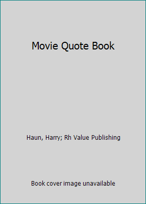 Movie Quote Book 0517603608 Book Cover