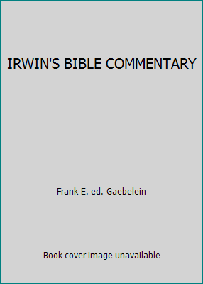 IRWIN'S BIBLE COMMENTARY B000XASTWI Book Cover