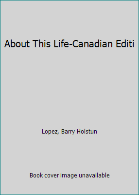 About This Life-Canadian Editi 0676589642 Book Cover