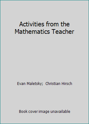 Activities from the Mathematics Teacher 0873531736 Book Cover