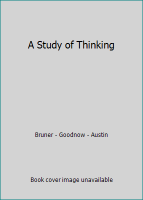 A Study of Thinking B000RN0E6K Book Cover