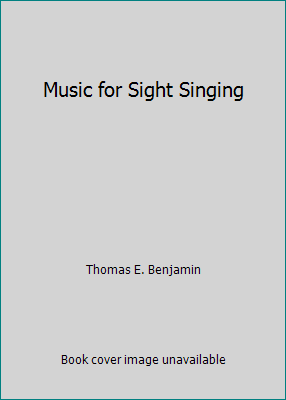 Music for Sight Singing 0395342260 Book Cover