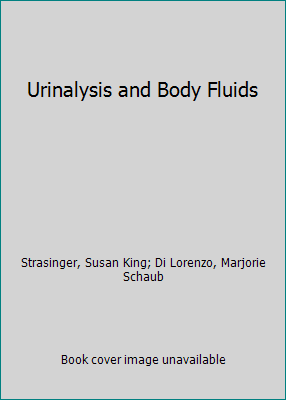 Urinalysis and Body Fluids 0803694784 Book Cover