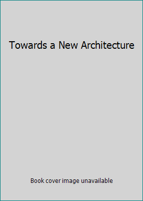 Towards a New Architecture 9650060367 Book Cover