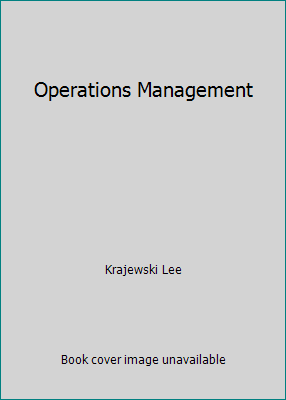 Operations Management 0132807459 Book Cover