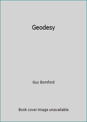 Geodesy 019851946X Book Cover