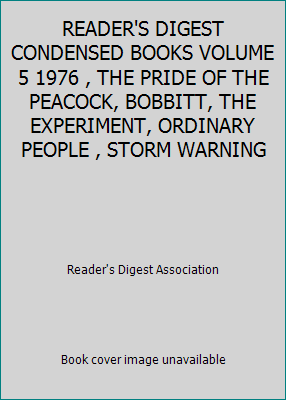 READER'S DIGEST CONDENSED BOOKS VOLUME 5 1976 ,... B001GLKEEO Book Cover