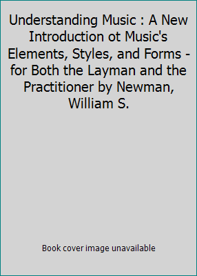 Understanding Music : A New Introduction ot Mus... B001TNWXI4 Book Cover