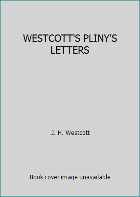 WESTCOTT'S PLINY'S LETTERS B000IKDJZ0 Book Cover