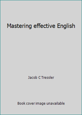 Mastering effective English B0007JZ7HU Book Cover