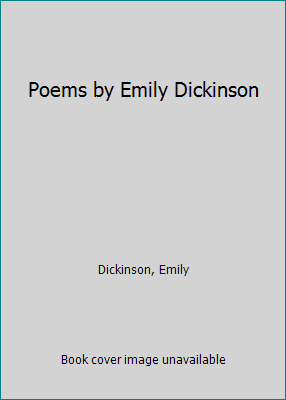 Poems by Emily Dickinson B0007HNJDQ Book Cover