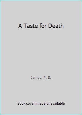 A Taste for Death [Large Print] 0816142661 Book Cover