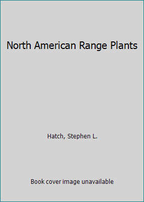 North American Range Plants 0803291620 Book Cover