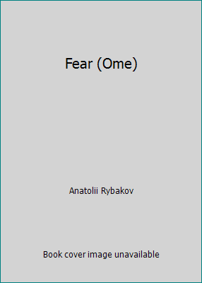 Fear (Ome) 0099283514 Book Cover