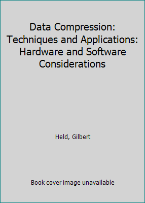 Data Compression: Techniques and Applications: ... 0471912808 Book Cover