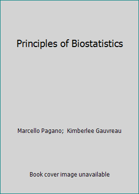 Principles of Biostatistics 0495012866 Book Cover