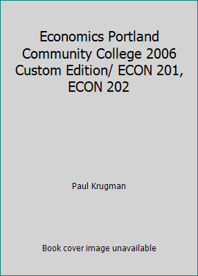 Economics Portland Community College 2006 Custo... 0716795345 Book Cover