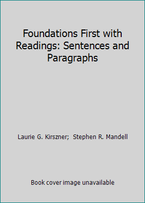 Foundations First with Readings: Sentences and ... 1319055206 Book Cover