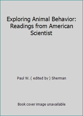 Exploring Animal Behavior: Readings from Americ... 0878937625 Book Cover