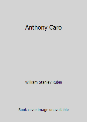 Anthony Caro 0870702750 Book Cover