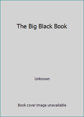 The Big Black Book 088723061X Book Cover