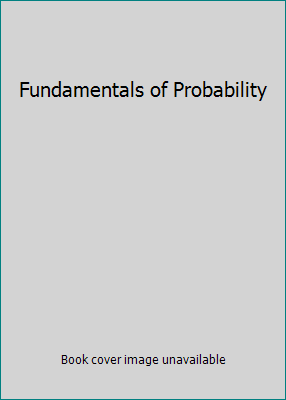 Fundamentals of Probability 0131298496 Book Cover