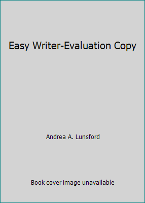 Easy Writer-Evaluation Copy 1457662698 Book Cover