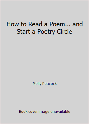 How to Read a Poem... and Start a Poetry Circle 0771069839 Book Cover