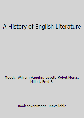 A History of English Literature B000MG8B6W Book Cover