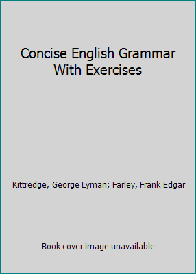 Concise English Grammar With Exercises B000IMSPW0 Book Cover