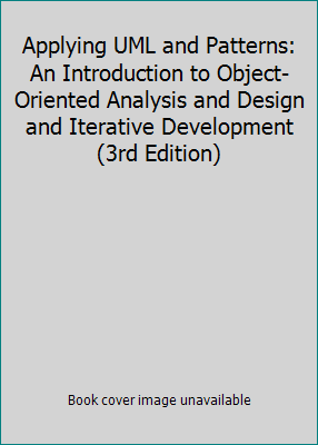 Applying UML and Patterns: An Introduction to O... 8178085496 Book Cover