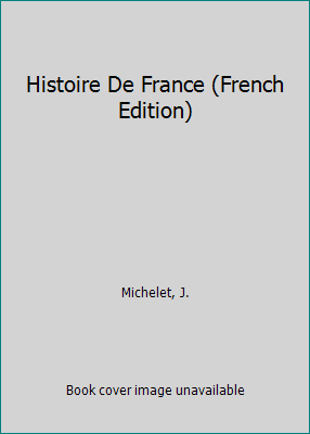 Histoire De France (French Edition) [French] 0320065308 Book Cover
