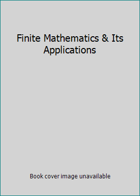 Finite Mathematics & Its Applications 0558203841 Book Cover
