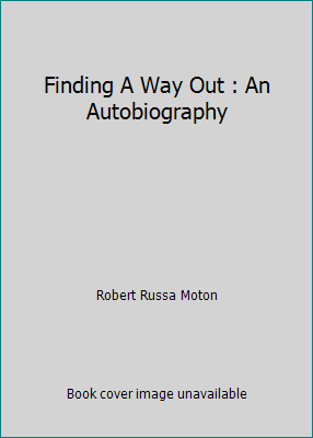 Finding A Way Out : An Autobiography B0114VP32I Book Cover