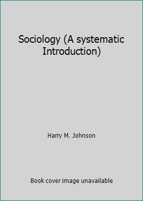 Sociology (A systematic Introduction) B000EOIFZ4 Book Cover