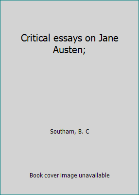 Critical essays on Jane Austen; B0007EJD7A Book Cover