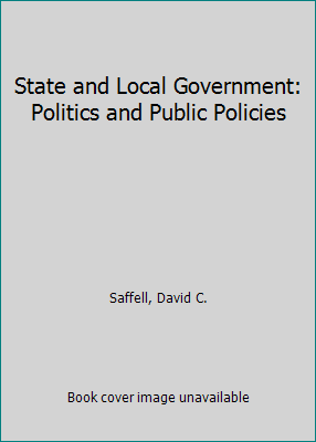State and Local Government: Politics and Public... 0201068060 Book Cover