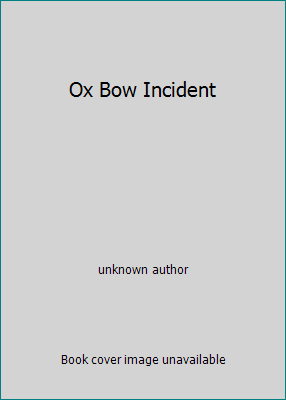 Ox Bow Incident B001KZ4B4U Book Cover