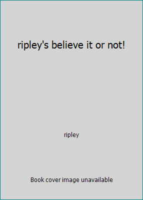 ripley's believe it or not! B000C7T822 Book Cover