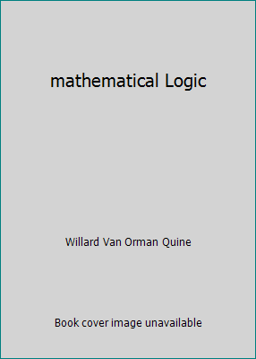 mathematical Logic B015QDMBNE Book Cover